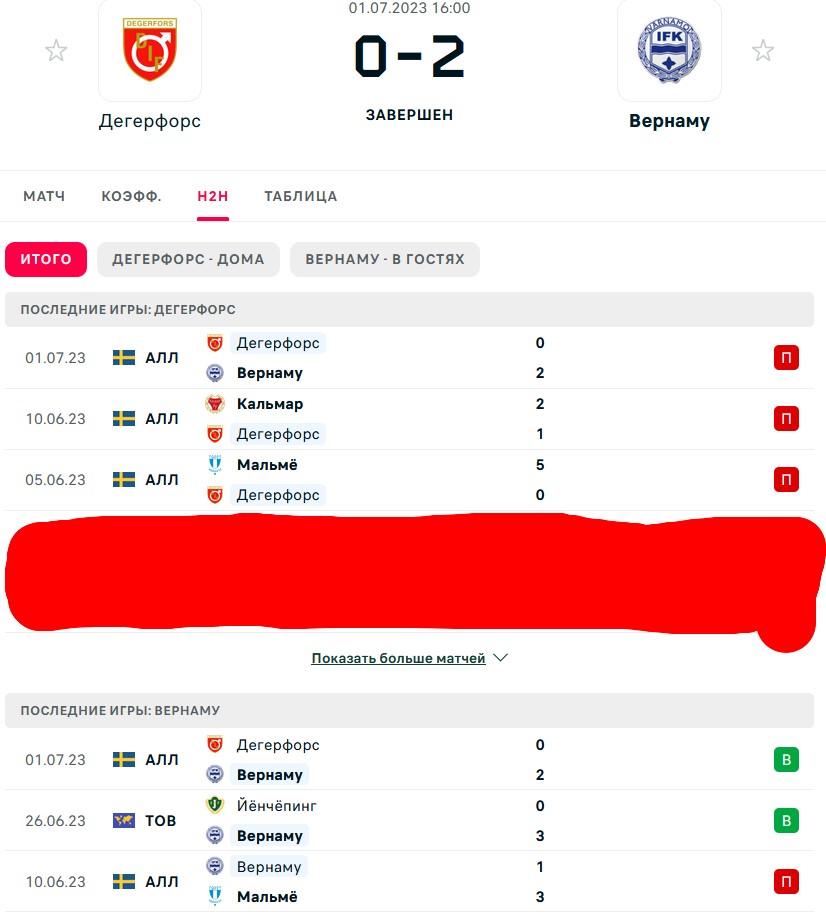 П \ П - П \ В