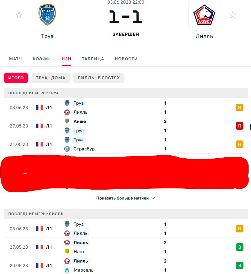 Н \ П - В \ В