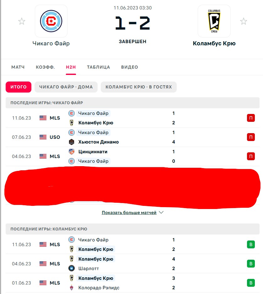 П \ П - В \ В