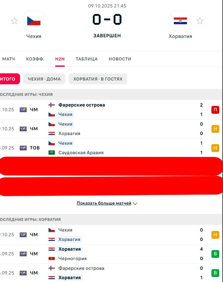 Н \ Н - В \ В