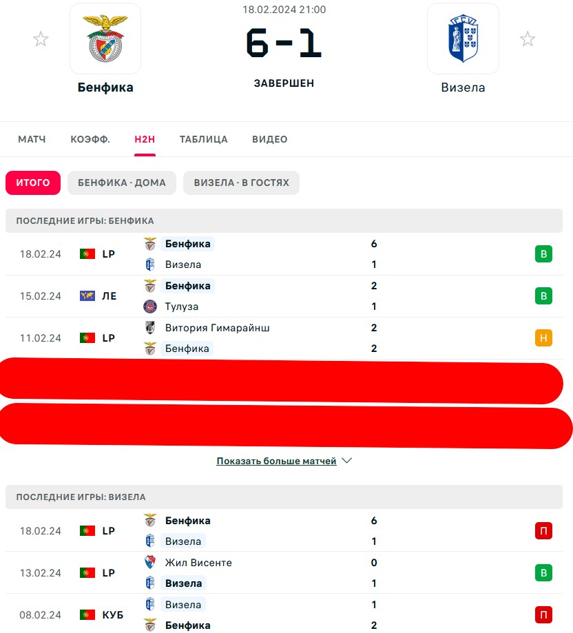 Н \ В - П \ В