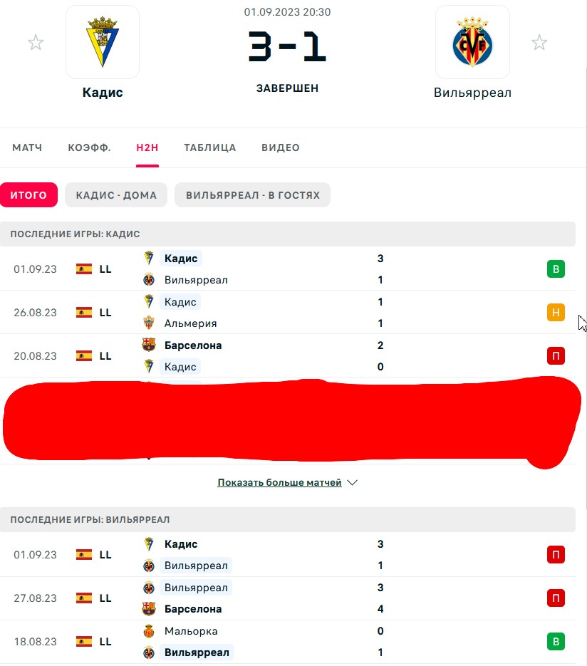 П \ Н - В \ П