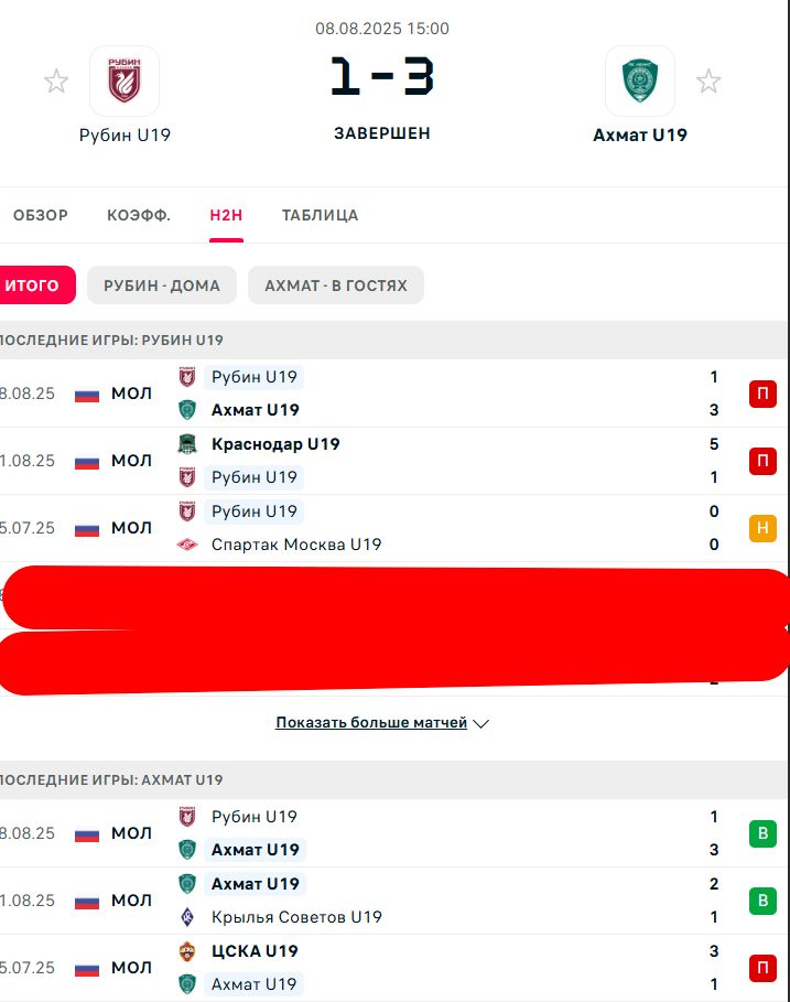 Н \ П - П \ В