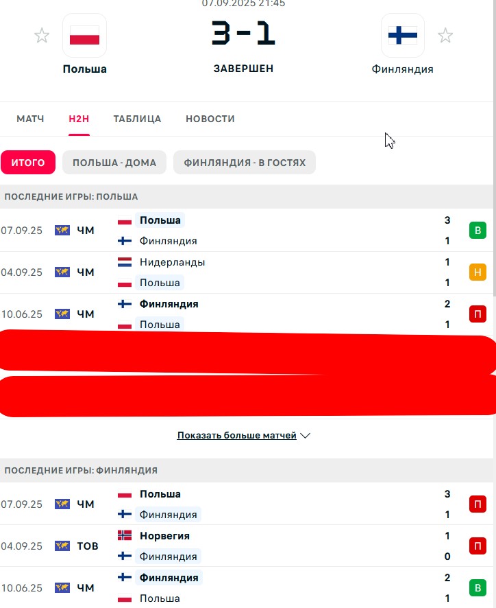 П \ Н - В \ П