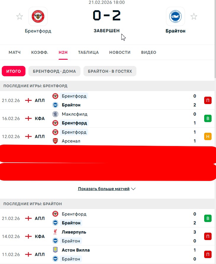 Н \ В - П \ П